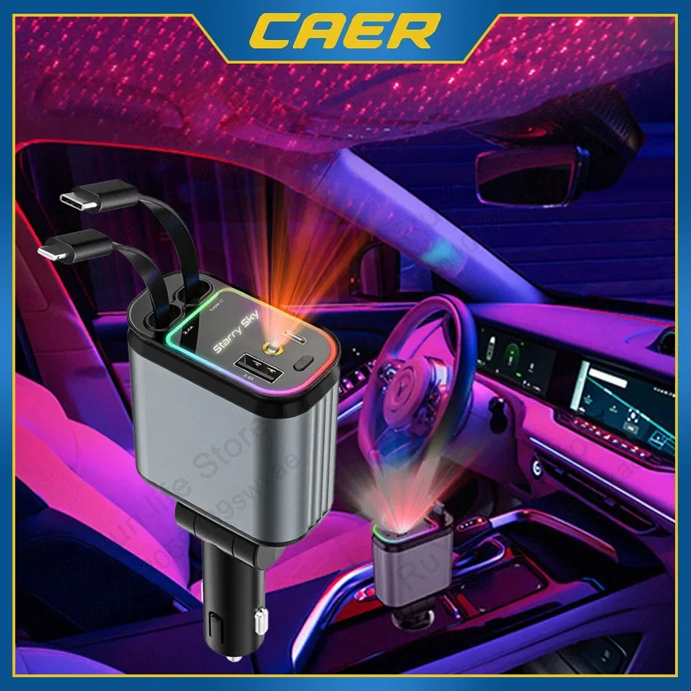 ShiftingTimes™ 4 in 1 Car Charger