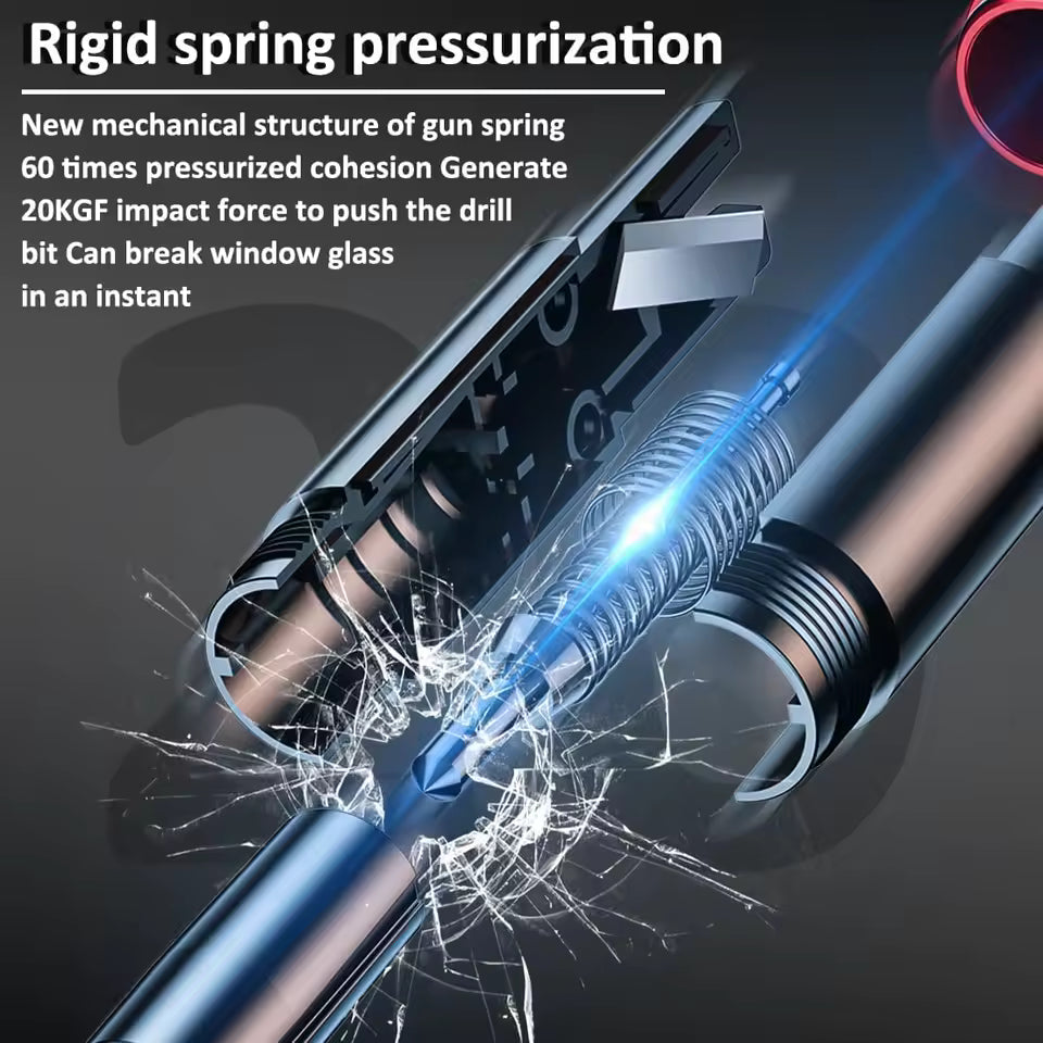 ShiftingTimes™ 2 in 1 glass hammer